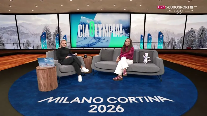 Anna Dolak und Nathalie Armbruster bei CiaOlympia