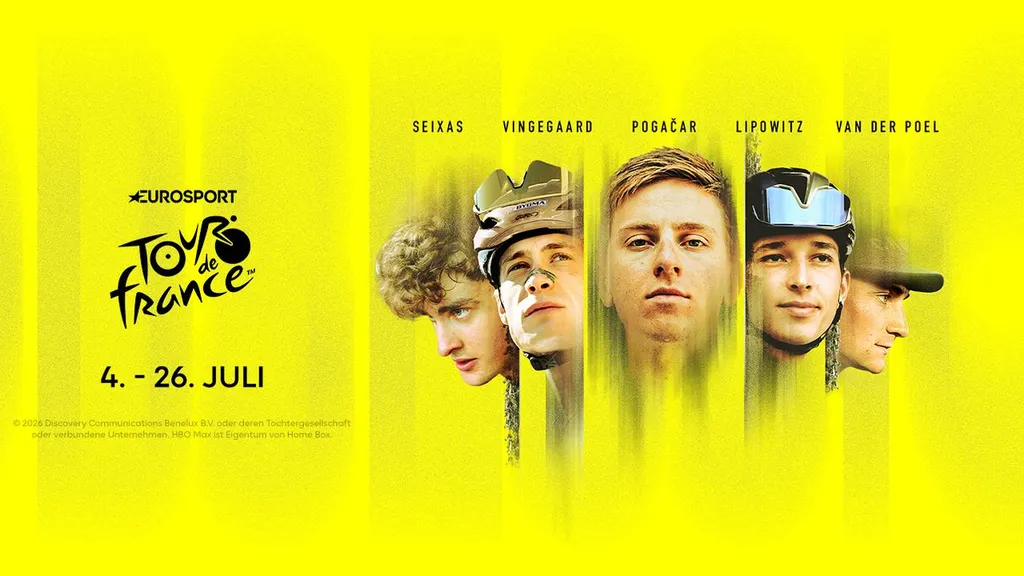 Die Tour de France ab 4. Juli bei Eurosport, HBO Max und discovery+