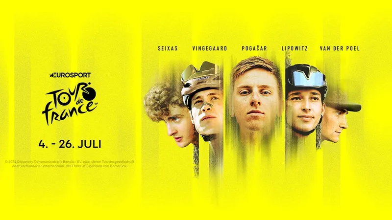 Die Tour de France ab 4. Juli bei Eurosport, HBO Max und discovery+