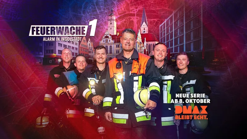 "Feuerwache 1 - Alarm in Ingolstadt" ab 8. Oktober immer donnerstags um 21:15 Uhr bei DMAX
