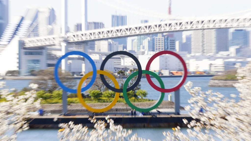 Olympic Rings in Tokyo