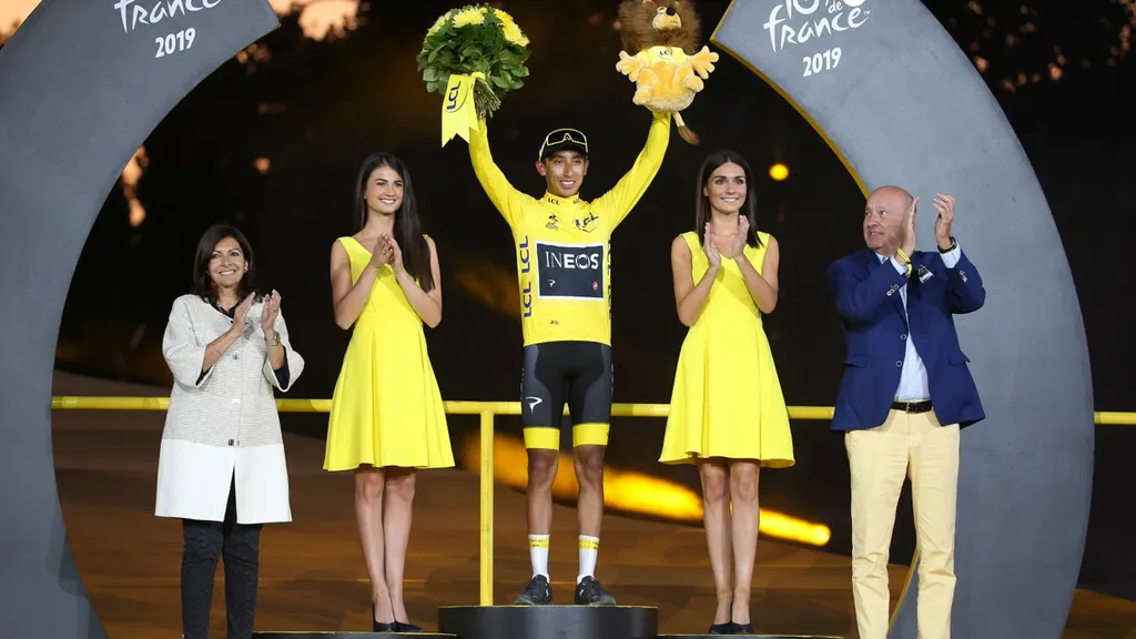 Egan Bernal feierte im letzten Jahr seinen ersten Tour-de-France-Sieg