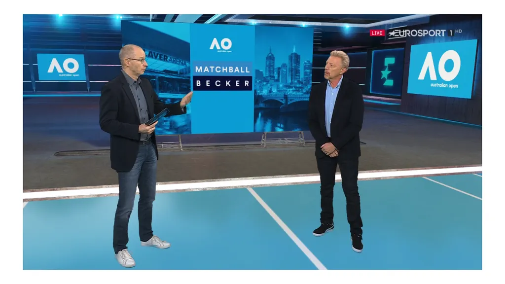 Matchball Becker mit Boris Becker und Matthias Stach