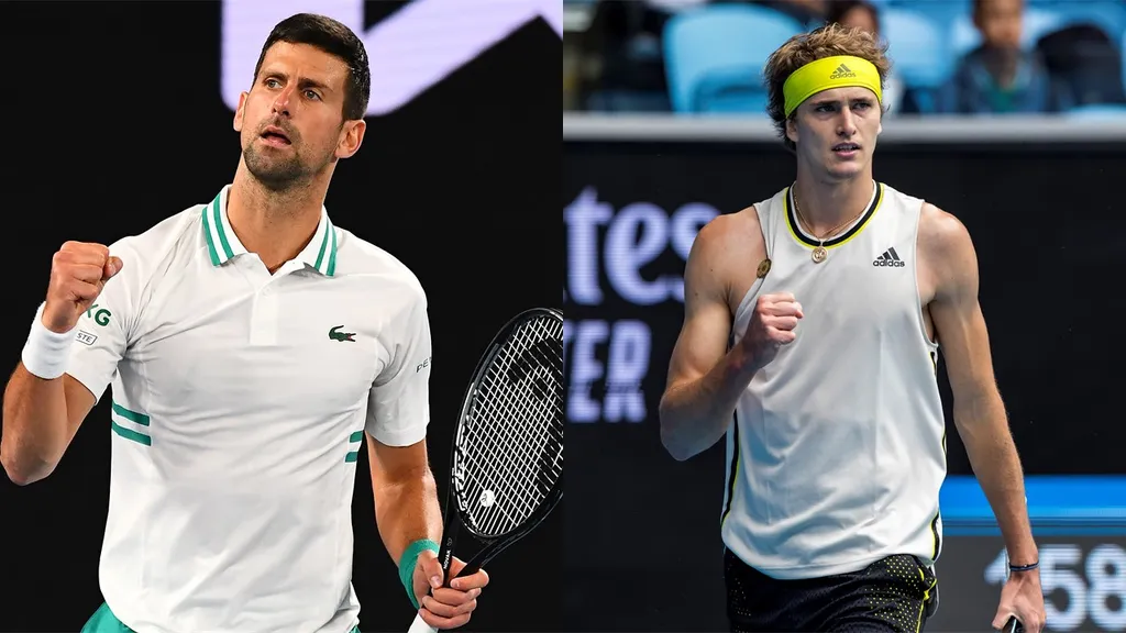 Viertelfinale bei Eurosport:  Novak Djokovic gegen Alexander Zverev