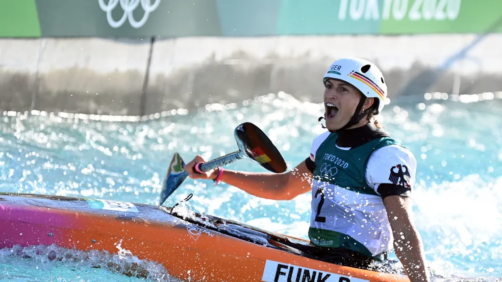 Ricarda Funk bei den Olympischen Spielen Tokyo 2020