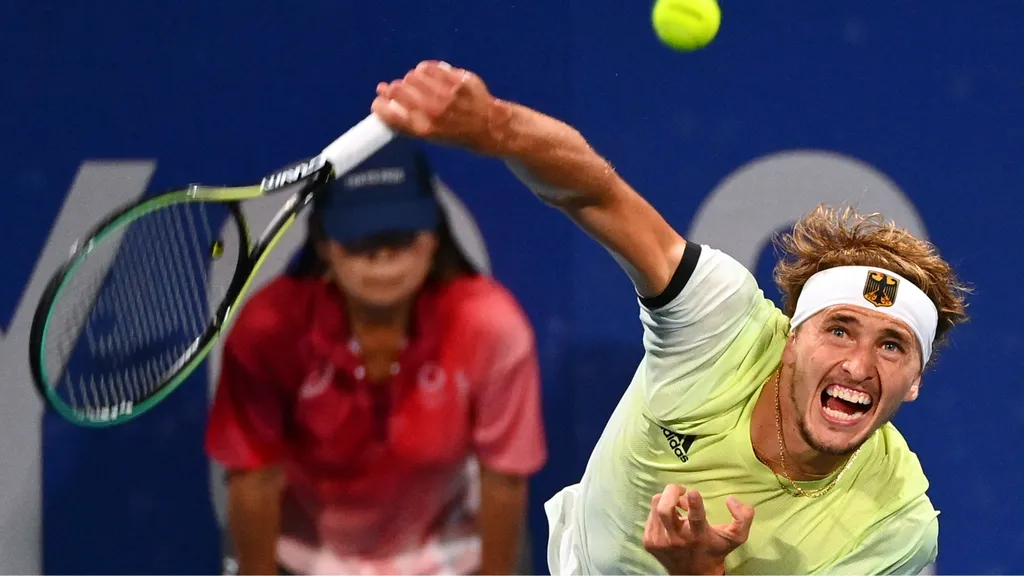 Alexander Zverev bei den Olympischen Spielen Tokyo 2020