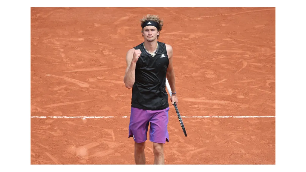 Alexander Zverev bei den French Open