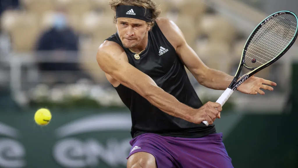 Alexander Zverev bei den French Open