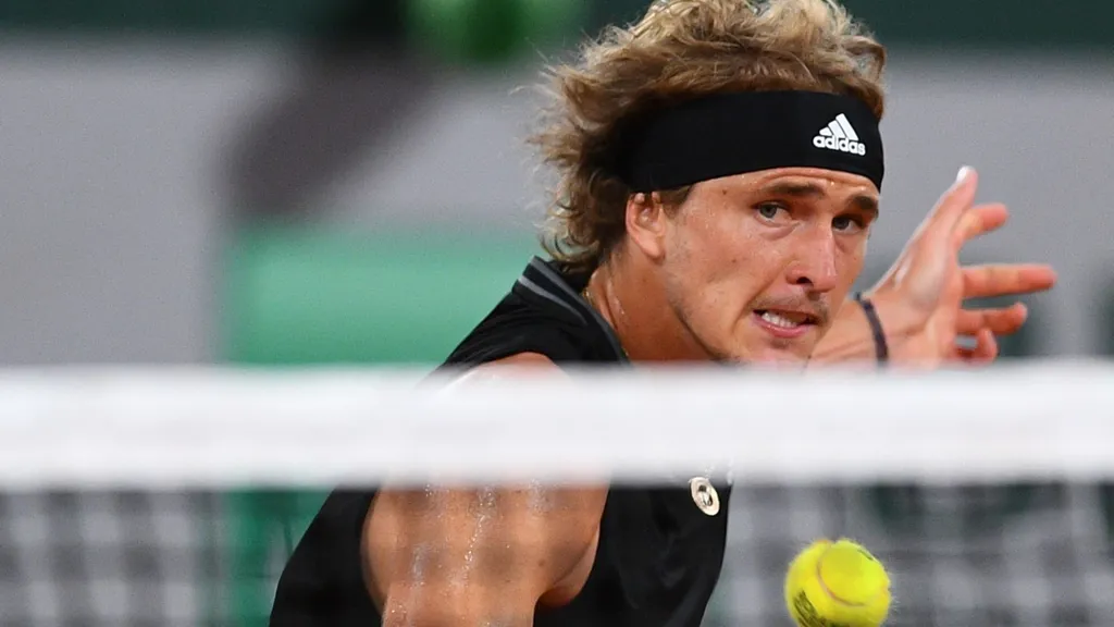 Alexander Zverev bei den French Open