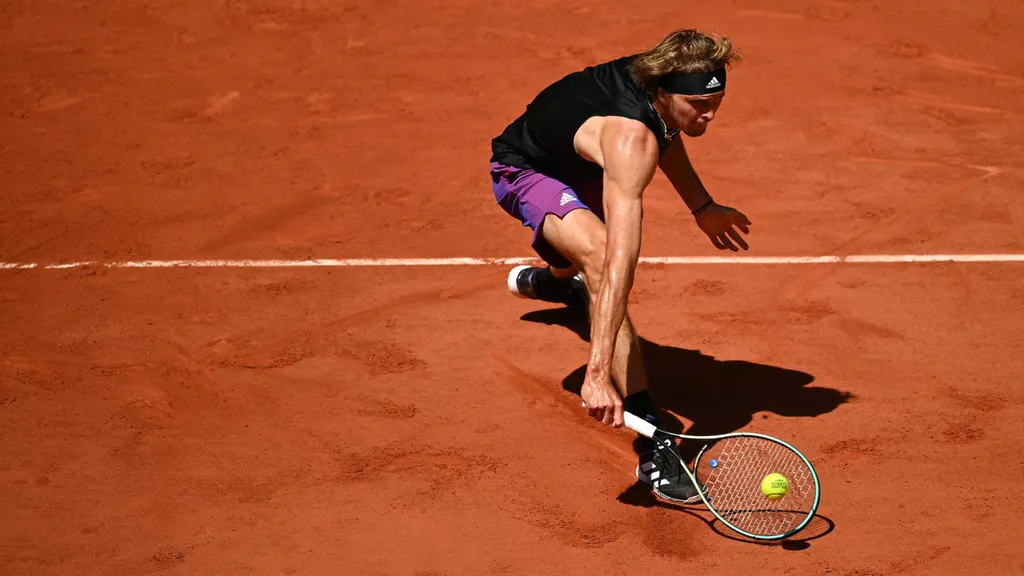 Alexander Zverev bei den French Open