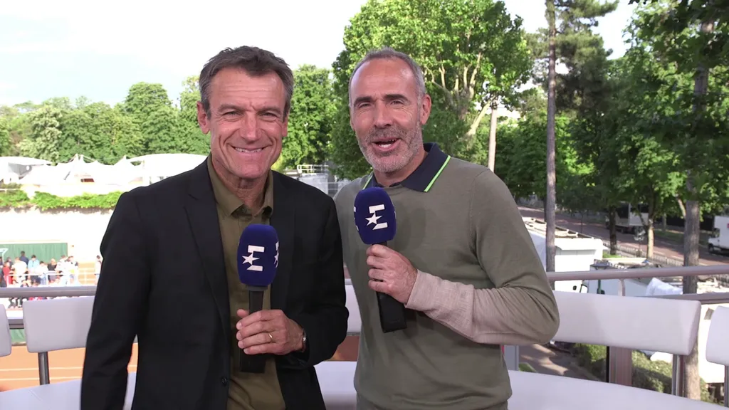 Eurosport-Experten Mats Wilander und Alex Corretja