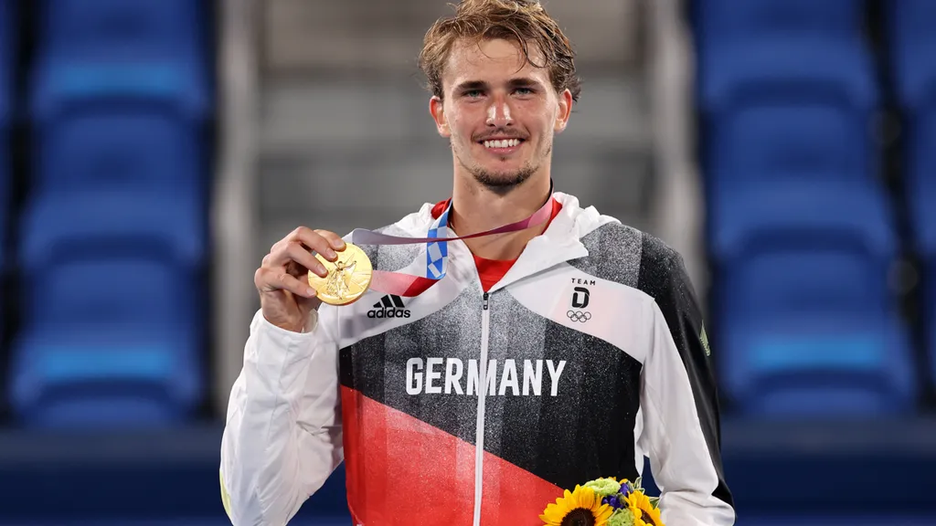 Alexander Zverev bei den Olympischen Spielen Tokyo 2020