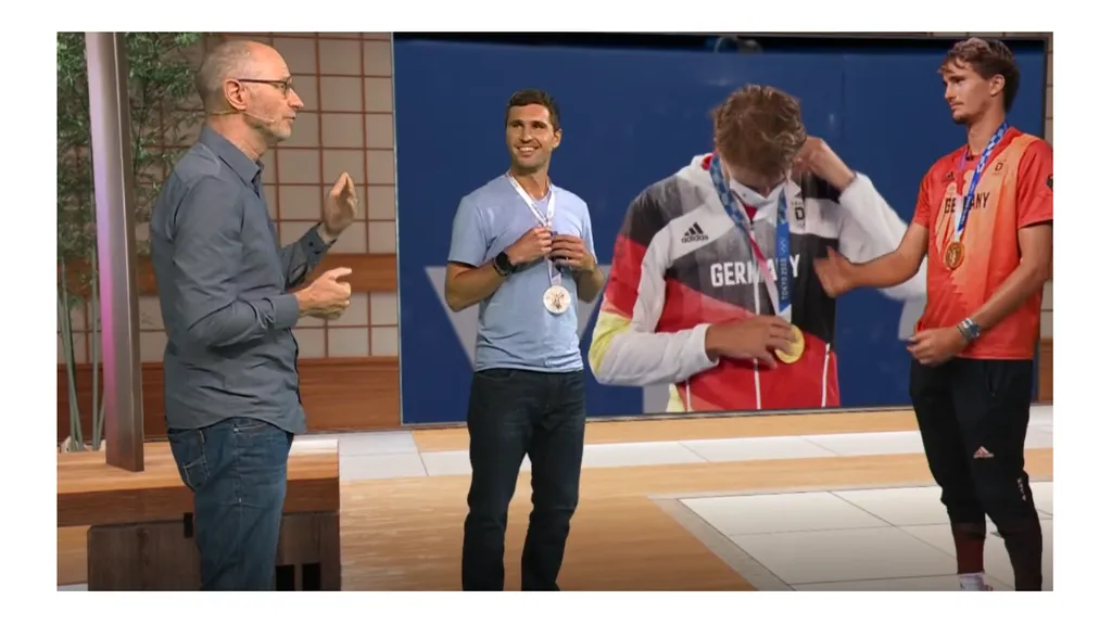 Alexander Zverev bei den Olympischen Spielen Tokyo 2020