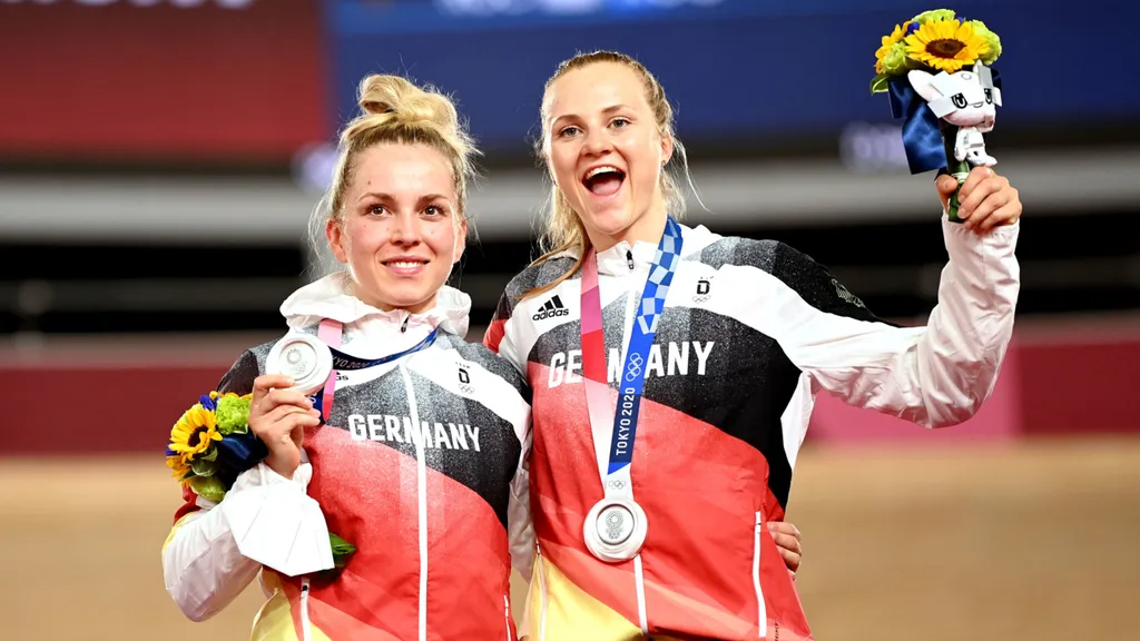 Emma Hinze und Lea Sophie Friedrich bei den Olympischen Spielen Tokyo 2020 (Foto: Getty Images)