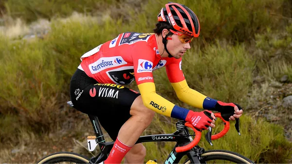 Primoz Roglic bei der Vuelta 2020