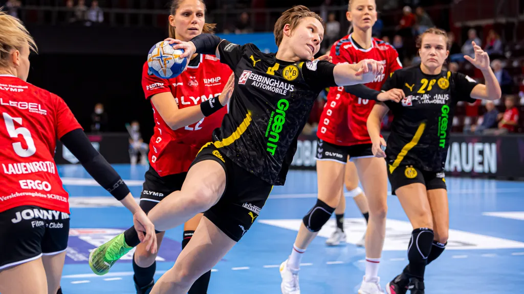 Im HBF-Supercup treffen Borussia Dortmund und die SG BBM Bietigheim aufeinander