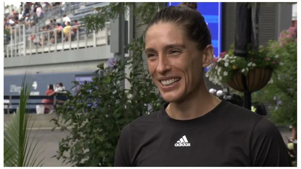Andrea Petkovic im Eurosport-Interview (Foto: Eurosport)