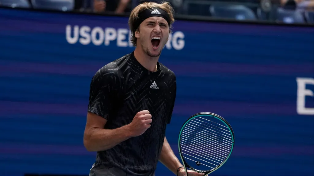 Alexander Zverev bei den US Open 2021 (Foto: Discovery/Getty Images)