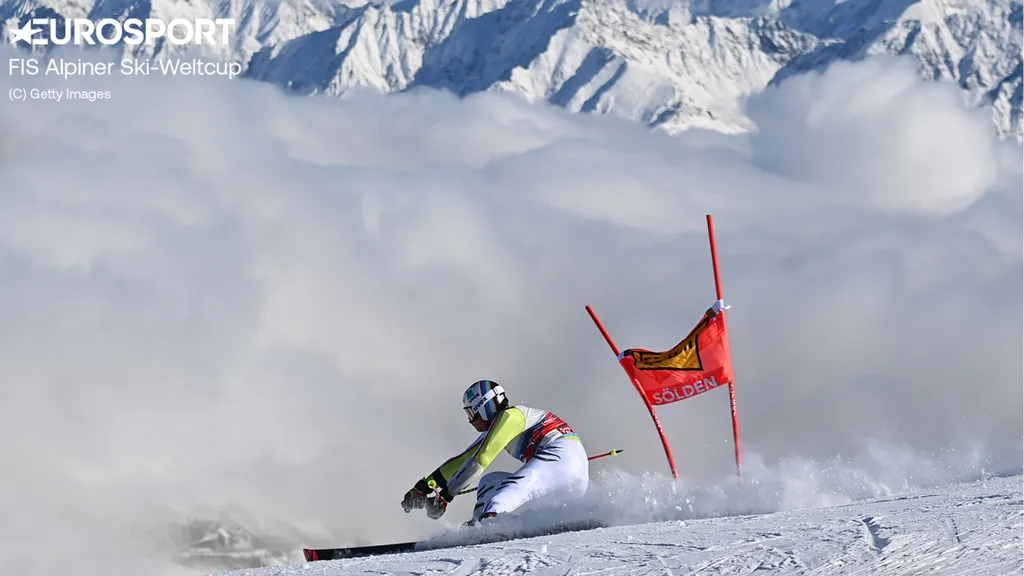 Stefan Luitz beim FIS Ski-Weltcup in Sölden 2020 (Getty Images)