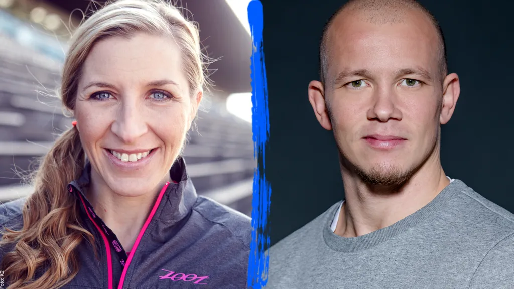 Anni Friesinger und Fabian Hambüchen im Eurosport-Team für Peking 2022 (Fotos: K2/Discovery)