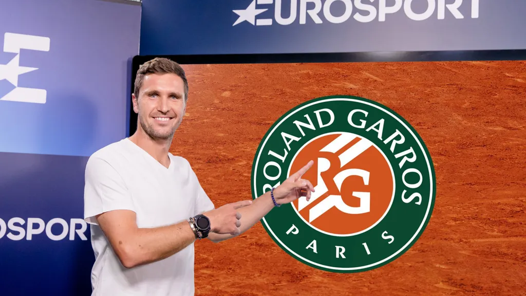 Mischa Zverev analysier Roland-Garros bei Eurosport (Foto: Eurosport/Nadine Rupp)