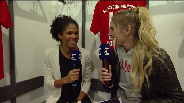 Navina Omilade und Anna Kraft (Foto: Eurosport)
