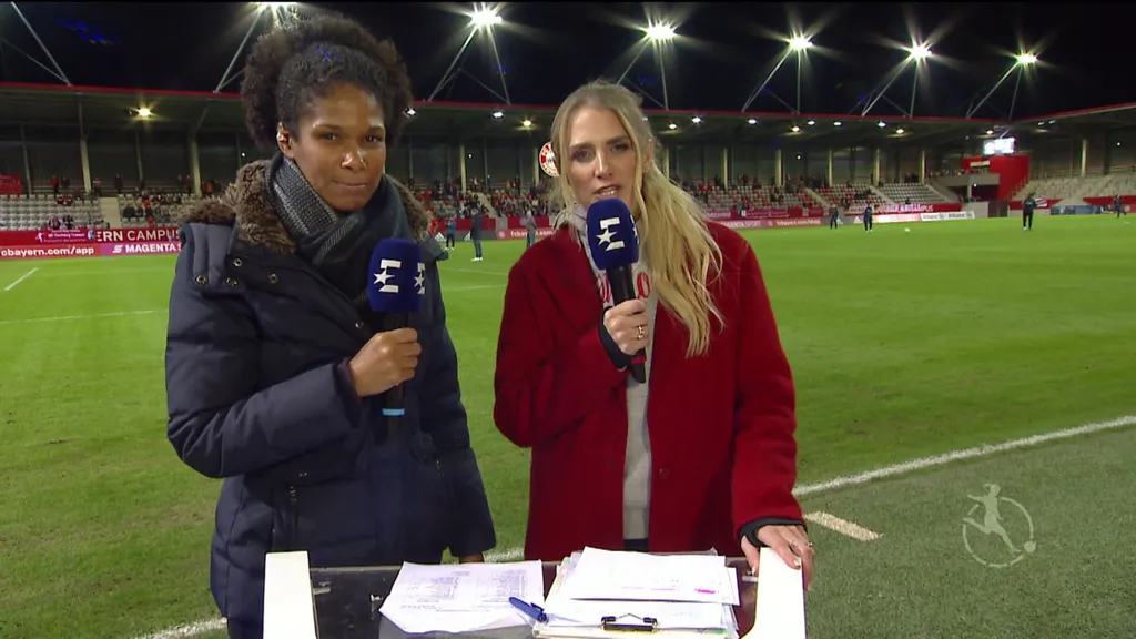 Navina Omilade und Anna Kraft (Foto: Eurosport)
