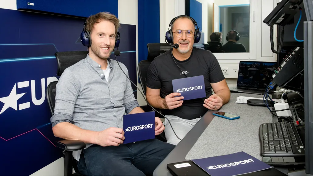 Fritz Dopfer und Guido Heuber (Foto: Eurosport/Nadine Rupp)