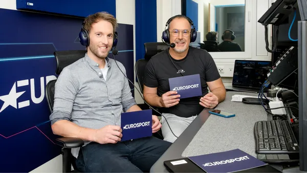 Fritz Dopfer und Guido Heuber (Foto: Eurosport/Nadine Rupp)