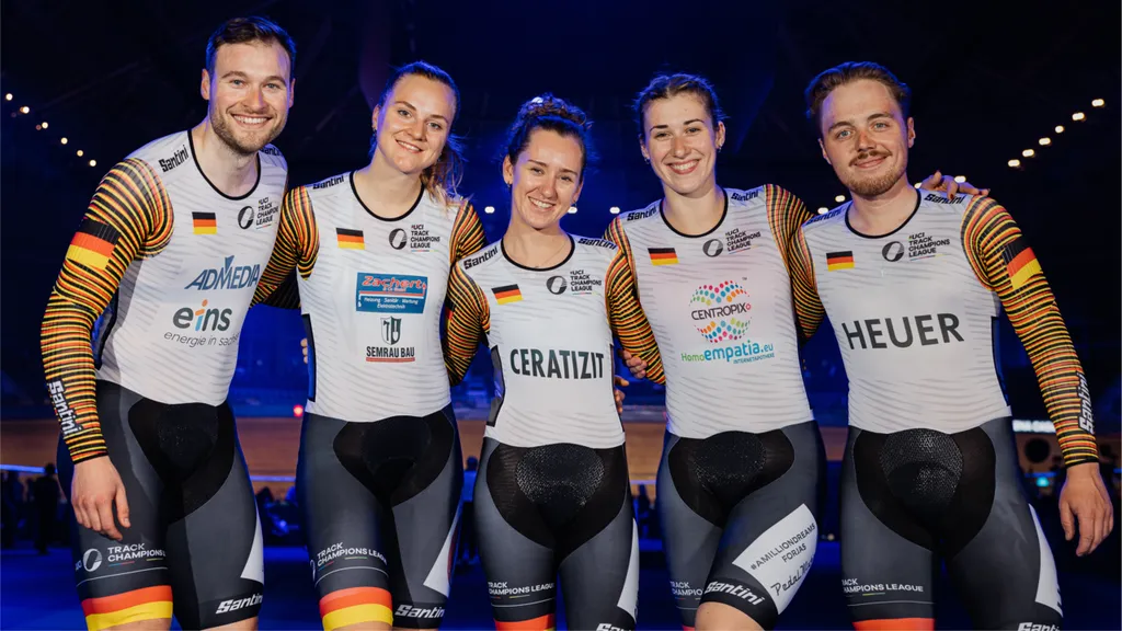 Deutsche Stars bei der Premiere der UCI Track Champions League in Berlin