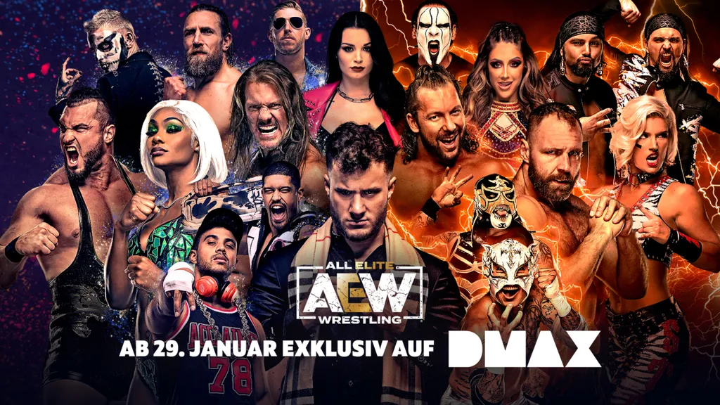 AEW Wrestling kommt zu DMAX 2023