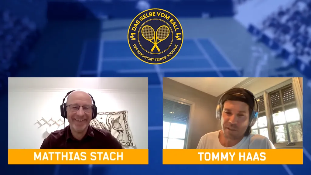 Matthias Stach und Tommy Haas (Eurosport)