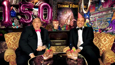 Oliver Kalkofe und Peter Rütten feiern #SchleFaZ150 (Foto: Theo Späthe)