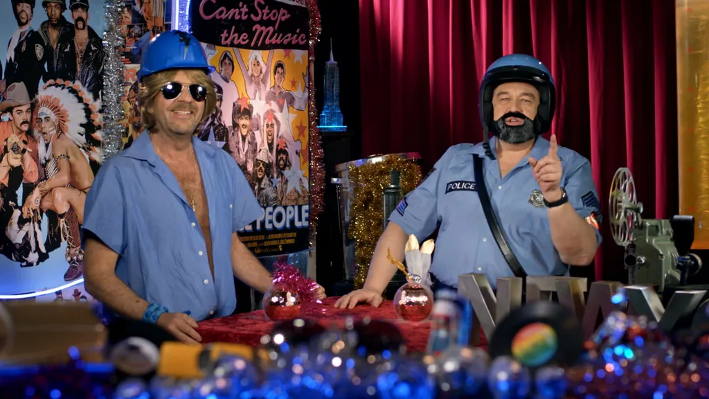 Peter Rütten und Oliver Kalkofe in SchleFaZ CAN'T STOP THE MUSIC