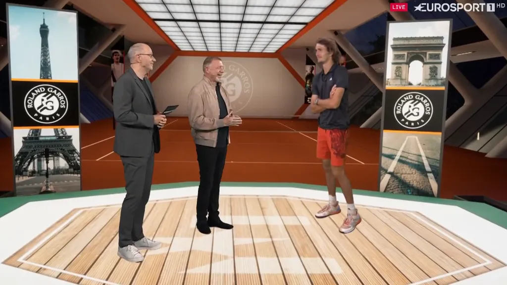 Matchball Becker mit Zverev