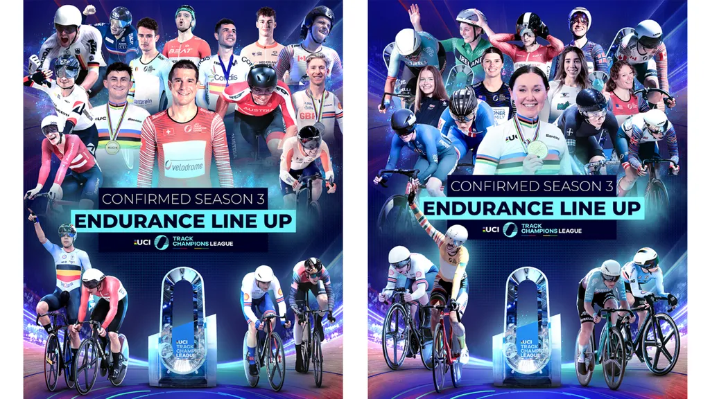 Der Endurance Roster für die UCI Track Champions League 2023