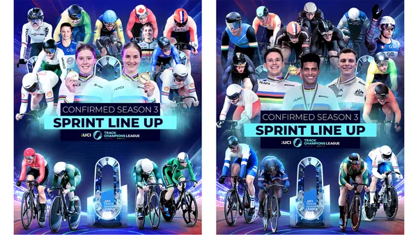 Der Sprint Roster für die UCI Track Champions League 2023