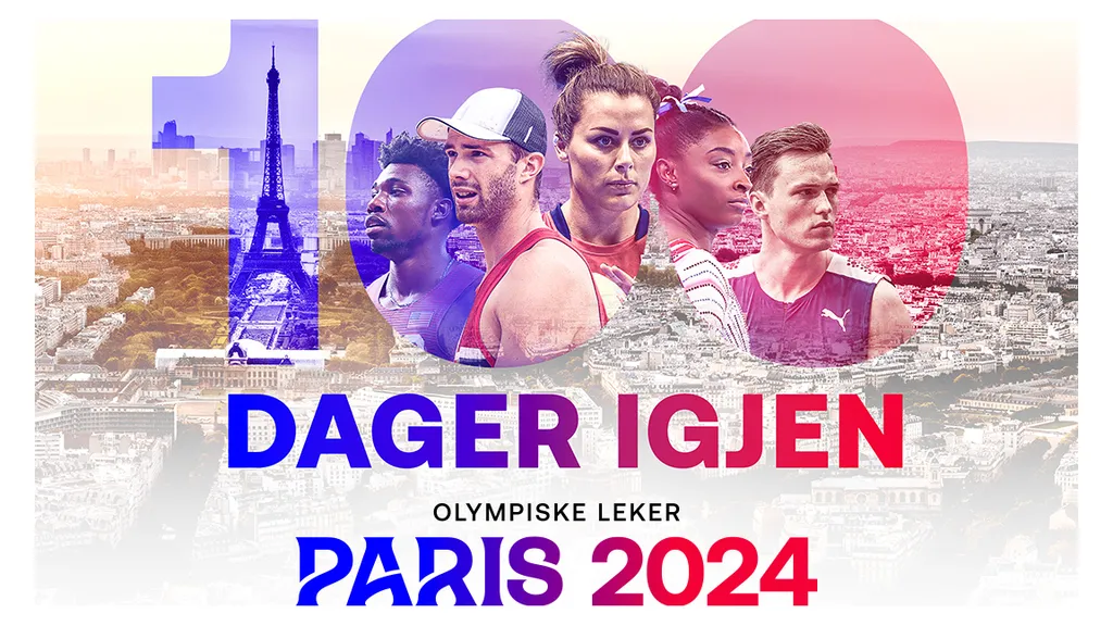 100 dager til OL i Paris 2024 2