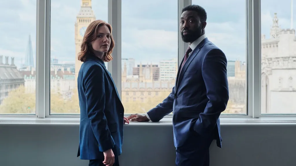 1. Holliday Grainger and Paapa Essiedu as Rachel Carey and Isaac Turner in The Capture S3, coming to BBC iPlayer and BBC One this Spring.jpg