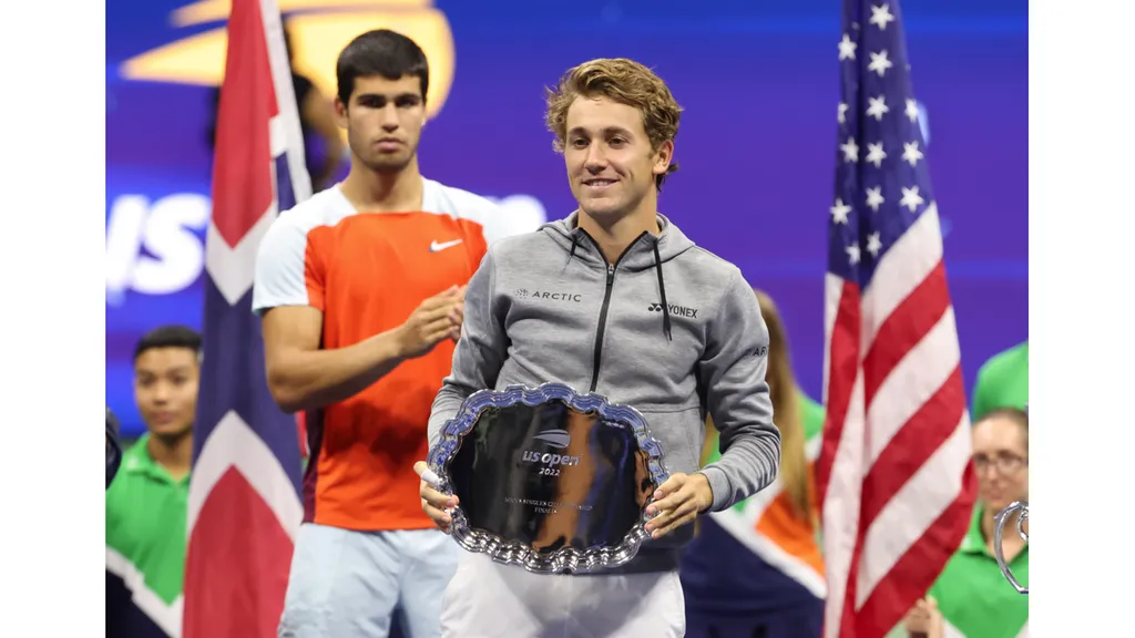 Casper Ruud etter 2.plass i US Open