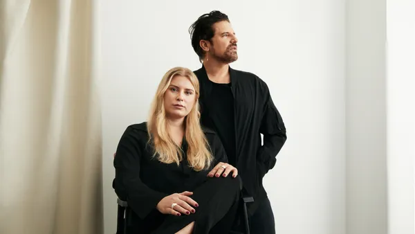 Director Sigge Eklund and screenwriter Michaela Hamilton for A Part of You