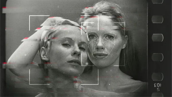 Interpretation of Sven Nykvist's iconic photograph from Persona