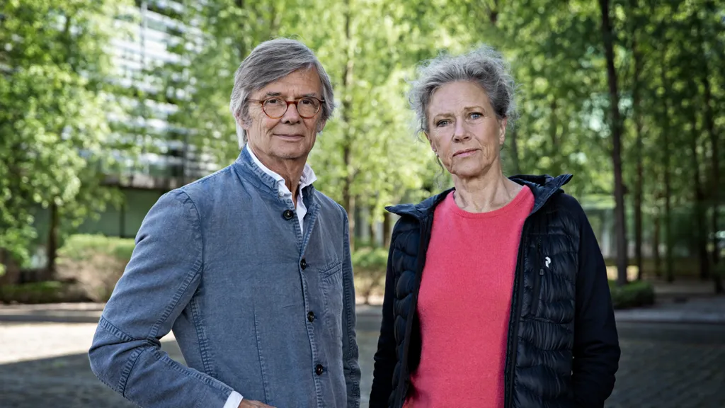 Bille August and Birthe Neuman 