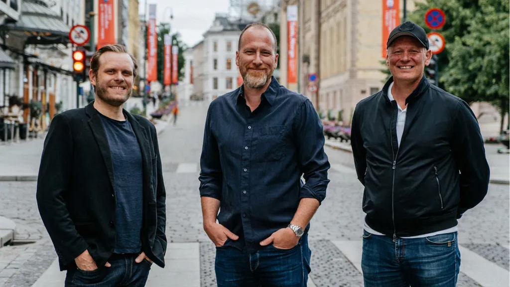 From left to right: Kristian Strand Sinkerud, Roar Uthaug & Espen Horn