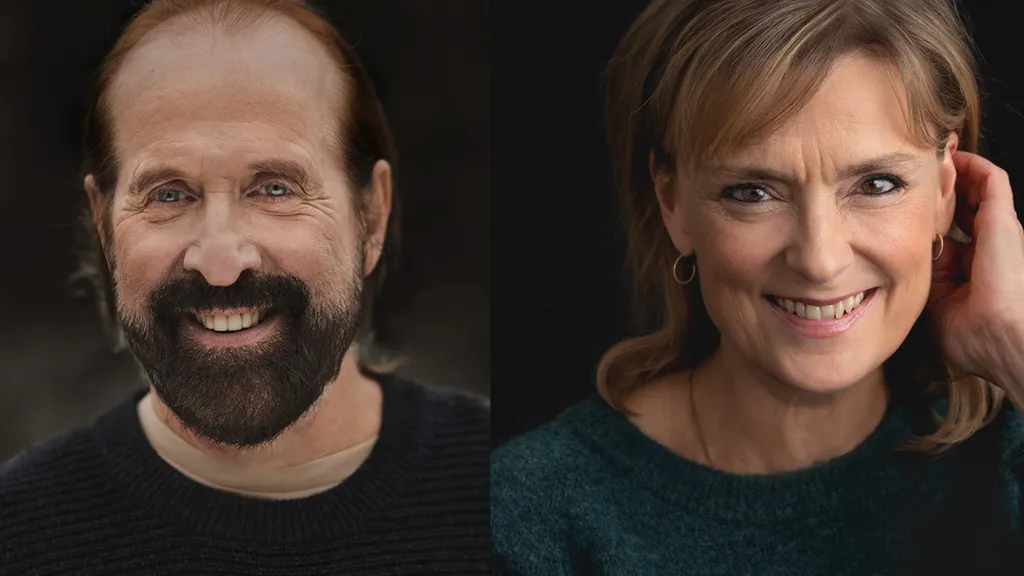 Peter Stormare och Marie Richardson