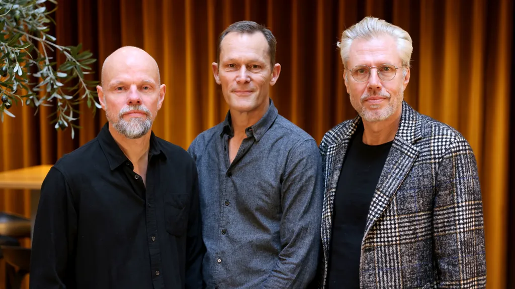 From left to right: Jesper Harrie, Måns Herngren and Carl-Johan Vallgren