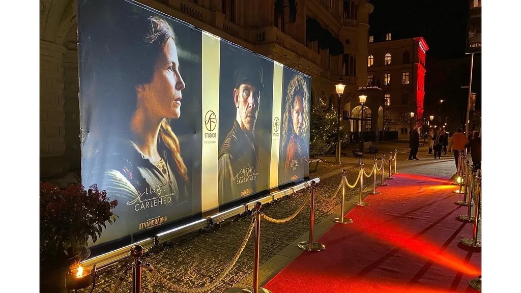 Gala premiere for The Emigrants in Stockholm
