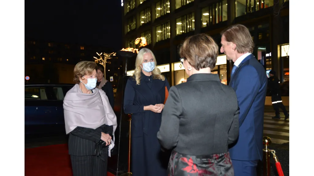 The Queen Sonja of Norway and HRH The Crown Princess Mette-Marit of Norway 