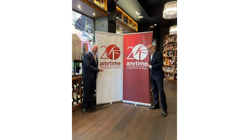 SF Anytime CEO Michael Holmberg and Head of Content & Publishing Peter Öhman