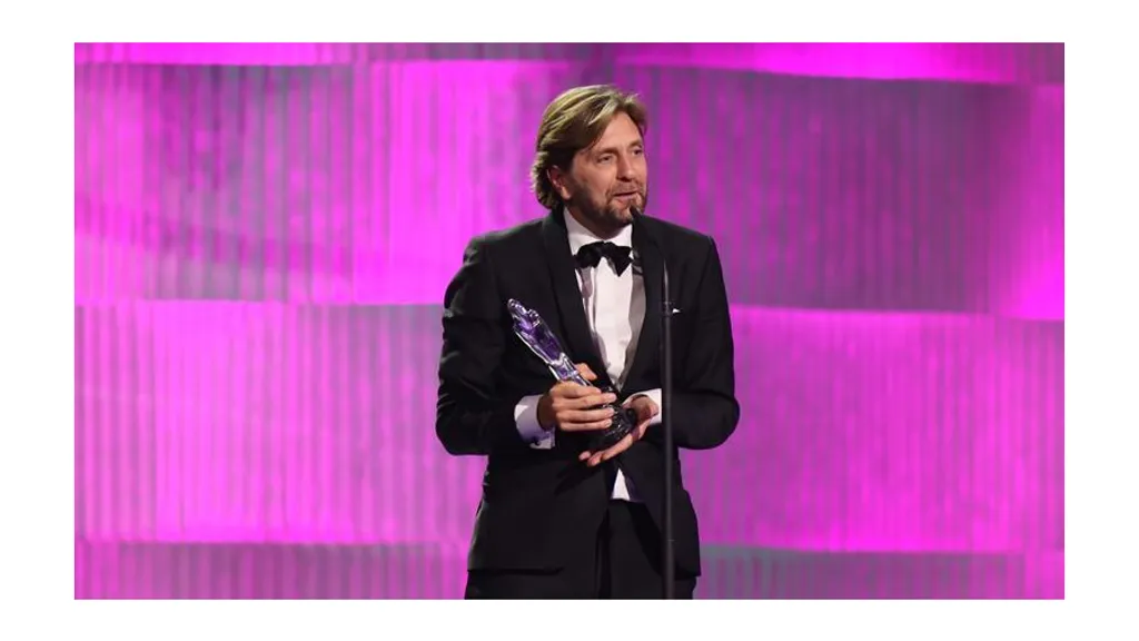 Ruben Östlund at the European Film Awards 2022
